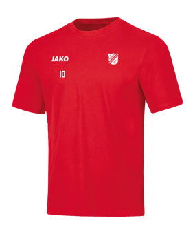 JAKO Base T-Shirt Rot F01