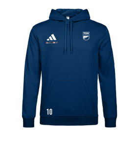 adidas Entrada 26 Hoody Dunkelblau
