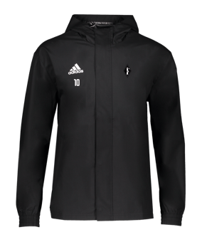 adidas Entrada 22 Allwetterjacke Kids Schwarz