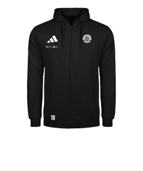 adidas Entrada 26 Kapuzenjacke Schwarz