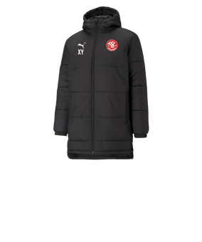 PUMA Bench Jacke Kids Schwarz Weiss F03