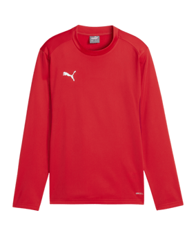 PUMA teamGOAL Training Sweatshirt Kids Rot F01 - rot
