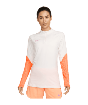 Nike Strike Sweatshirt Damen Beige Orange Lila F133 - beige