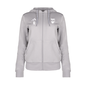 adidas Entrada 26 Kapuzenjacke Damen Grau