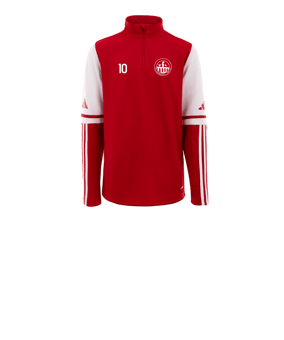 adidas Squadra 25 HalfZip Sweatshirt Kids Rot