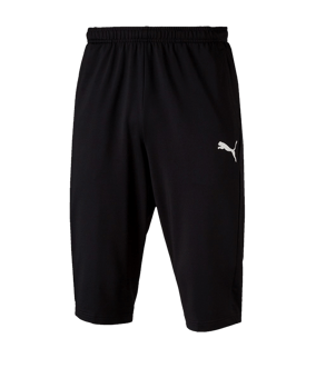 PUMA LIGA Training 3/4 Pant Hose Schwarz F03 - schwarz