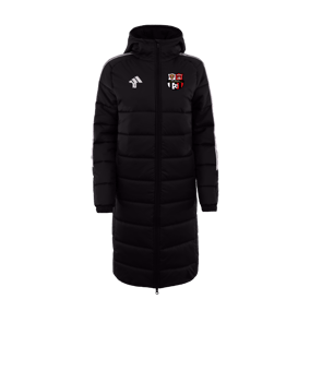 Veste longue de coach adidas Tiro 24 noir blanc 