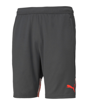 PUMA individualCUP Short Weiss Rot F41 - grau