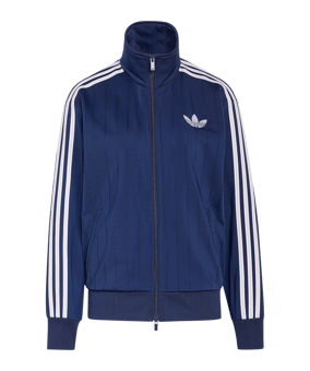 adidas Originals Pinstripe Firebird Loose Jacke Damen Blau