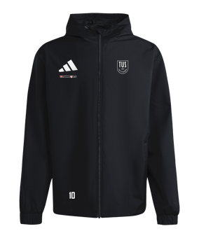 adidas Entrada 26 Regenjacke Schwarz