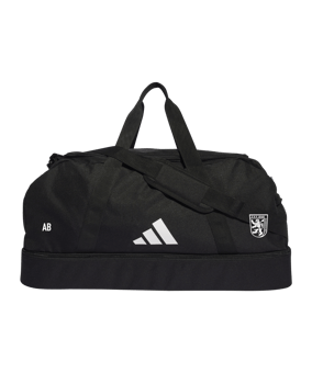 adidas Tiro League Duffel Bag Gr. L Schwarz Weiss