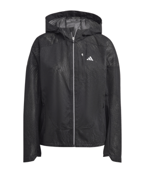 adidas Adizero Trainingsjacke Damen Schwarz - schwarz