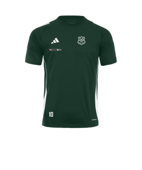 adidas Tiro 24 Trikot Dunkelgrün Weiss