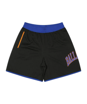 Ballaholic College Logo Single Pocket Short Schwarz - schwarz