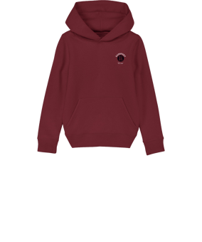 Merch Mini Cruiser 2.0 Hoody Kids Burgundy | #brustlogo
