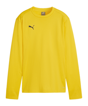 PUMA teamGOAL Training Sweatshirt Damen Gelb F07 - gelb