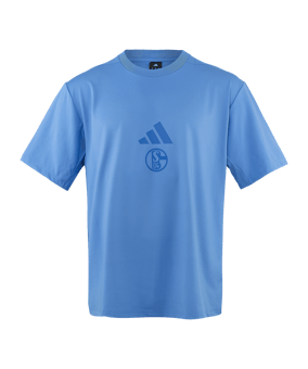 adidas FC Schalke 04 Z.N.E T-Shirt Blau