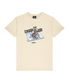Bucketz Crash the Glass T-Shirt Beige - beige
