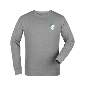 Merch Roller Sweatshirt Heather Grey | #justlogo4c