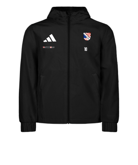 adidas Entrada 26 Regenjacke Schwarz