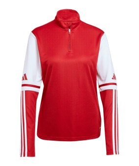 adidas Squadra 25 HalfZip Sweatshirt Damen Rot - rot