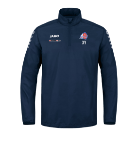 JAKO Team Rainzip Sweatshirt Dunkelblau F900