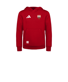 adidas Entrada 26 Hoody Kids Rot