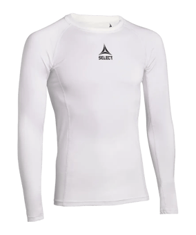 Select Funktions Sweatshirt Weiss F000 - weiss