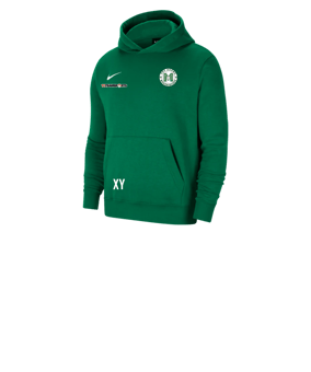 Nike Park 20 Fleece Hoody Kids Grün Weiss F302