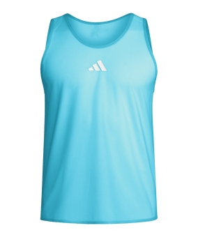 adidas Pro BIB Kennzeichnungshemd Blau - blau