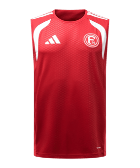 adidas Fortuna Düsseldorf Training Canottiera Rosso - rosso