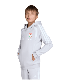 adidas Tiro 26 League Hoody Kids Grau