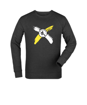 Merch Roller Sweatshirt Dark Heather Grey | #cross