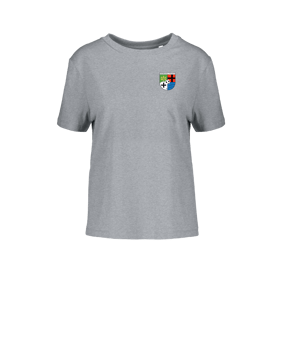 Merch Muser T-Shirt Women Heather Grey | #logo4c