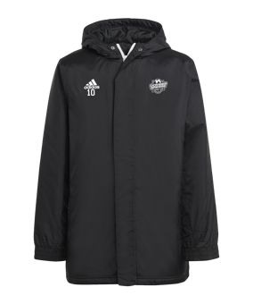 Veste adidas Entrada 22 Stadium  enfants Noire 