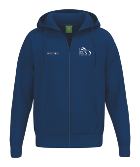 Erima TS Kapuzenjacke Kids Blau