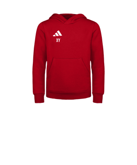 adidas Entrada 26 Hoody Kids Rot