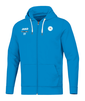 JAKO Base Kapuzenjacke Kids Blau F89