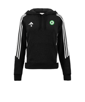 Sweat à capuche femme adidas Tiro 24 noir blanc 