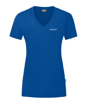 JAKO Organic T-Shirt Damen Blau F400