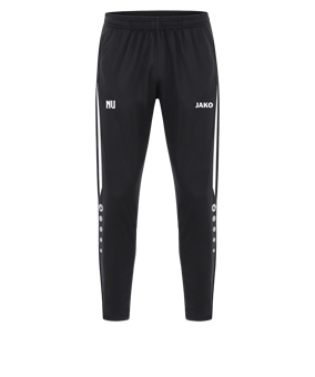 JAKO Power Polyesterhose Schwarz Weiss F802