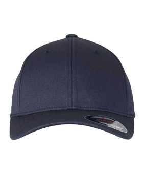 Flexfit Wooly Combed Baseball Mütze Blau - blau