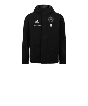 adidas Entrada 22 Allwetterjacke Kids Schwarz