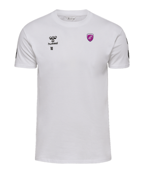 Hummel Go 2.0 Chevron T-Shirt Blanc C9001