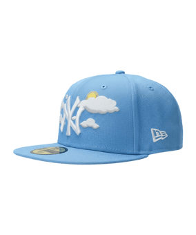 New Era MLB 59Fifty New York Yankees Daytime Cap Blau - blau