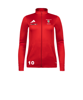 adidas Entrada 26 Trainingsjacke Damen Rot