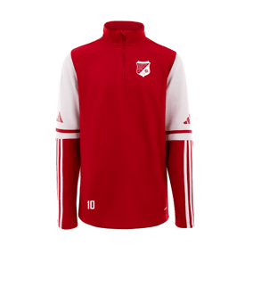 adidas Squadra 25 HalfZip Sweatshirt Rot