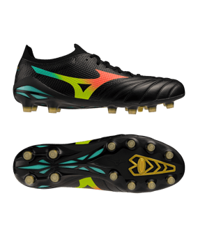 Mizuno Morelia Neo V Beta Elite FG Bright Black Nero C00 - nero