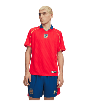 Under Armour 96 Terrace Country Shirt Rood K713 - rood