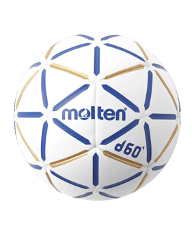 Molten Handball d60 Trainingsball Weiss - weiss